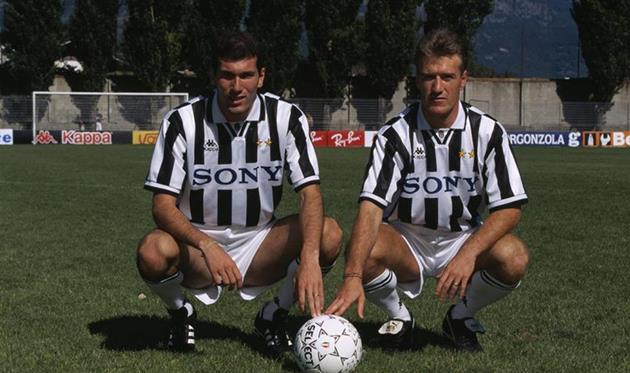 Зинедин Зидан и Дидье Дешам, futboldesdefrancia.com