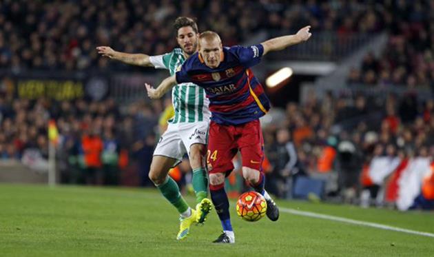 Жереми Матье, фото ФК Барселона