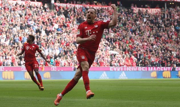 Рибери забил красивейший мяч, Getty Images