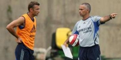 Шевченко и Муриньо - сладкая парочка