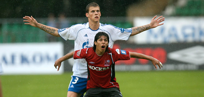 Мартин Шкртел против Пабло Барриентоса, фото fc-zenit.ru