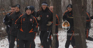 Шахтер выпустили из леса, фото shakhtar.com