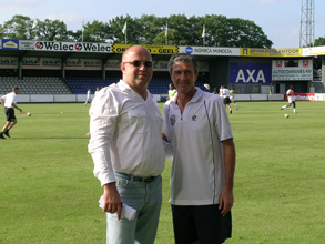 Дмитрий Селюк (слева)