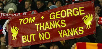 Болельщики Красных делают выбор в пользу Бенитеса, фото skysports.com