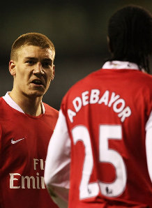 Адебайор и Бендтнер