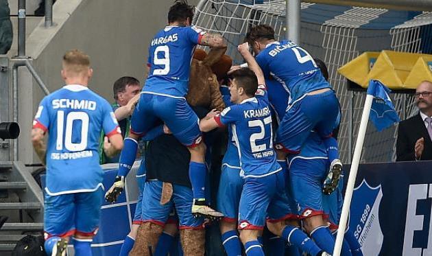 Радость игроков Хоффе, Getty Images