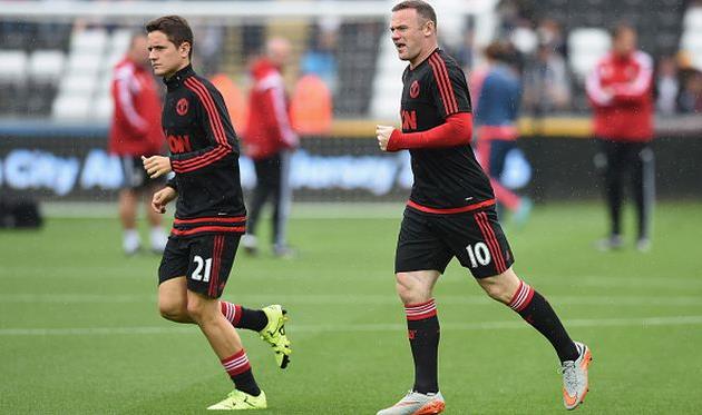 Андер Эррера, Уэйн Руни, Getty Images