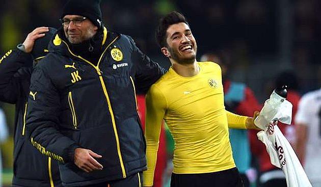 Юрген Клопп и Нури Шахин, goal.com