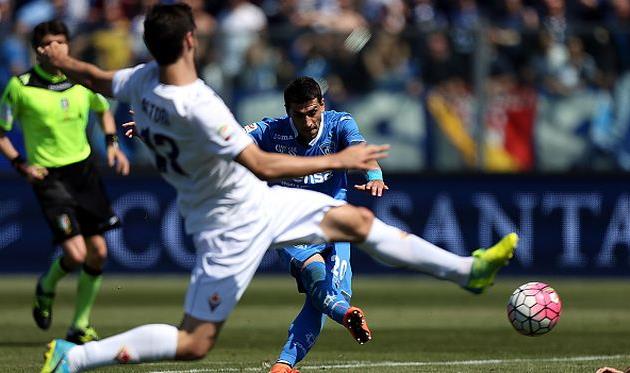 Мануэль ПУччарелли открыл счет в матче, getty images