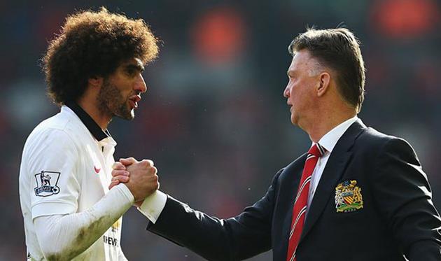 Маруан Феллаини и Луи ван Гаал, The Guardian