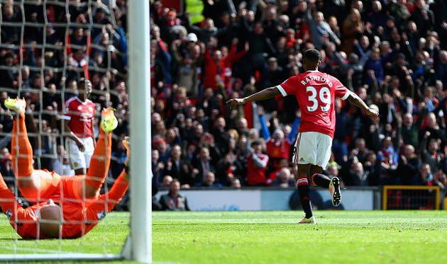 Рашфорд - автор единственного гола, Getty Images