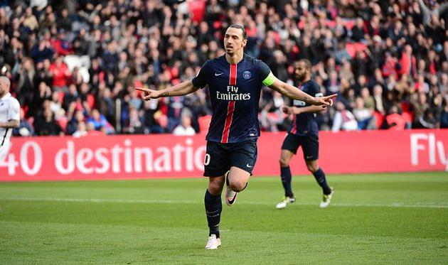 Златан Ибрахимович отметился дублем, Getty Images