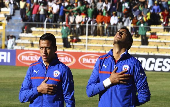 Алексис Санчес и Артуро Видаль, Getty Images