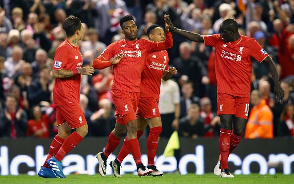 Радость игроков Ливерпуля, Getty Images