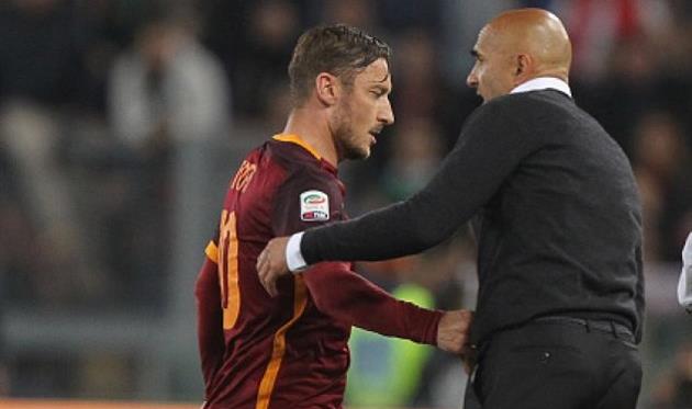 Тотти и Спалетти, Getty Images