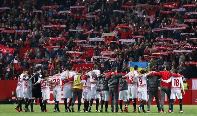 Севилья после разгрома Бетиса (4:0) в Кубке Короля
