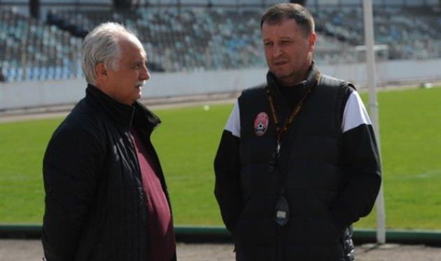 СЕРГЕЙ РАФАИЛОВ (СЛЕВА), ФК ЗАРЯ