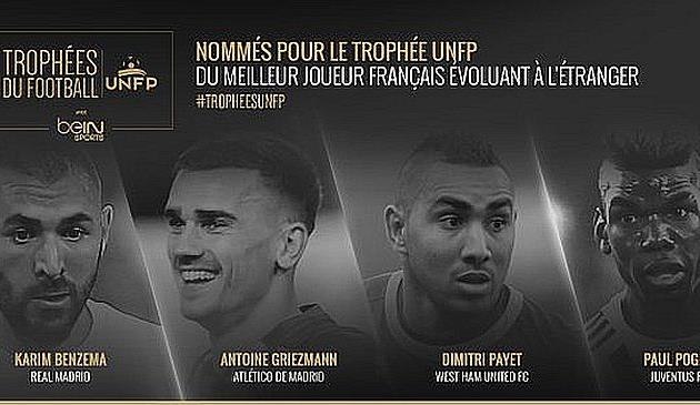 Номинанты на награду, twitter.com/UNFP