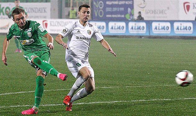 Андрей Ткачук (в центре), vorskla.com.ua