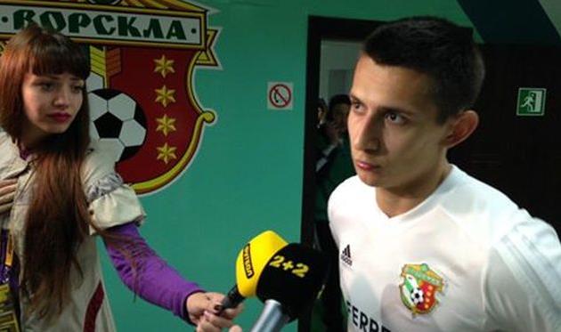 Дмитрий Хлебас отвечает на вопрос журналистов, vorskla.com.ua