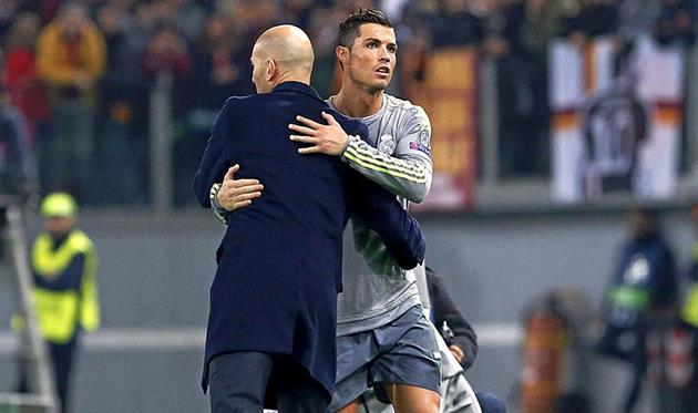 Зинедин Зидан и Криштиану Роналду, Marca