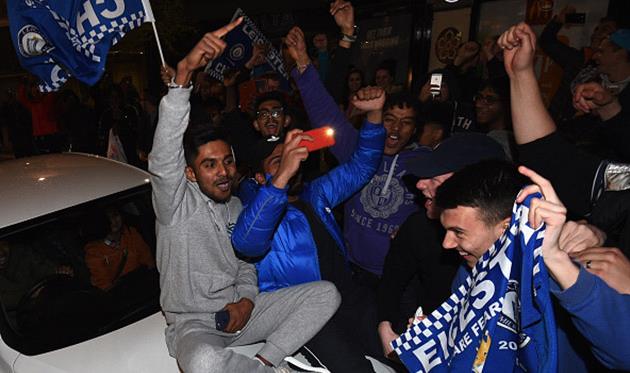 Фанаты Лестера, getty images