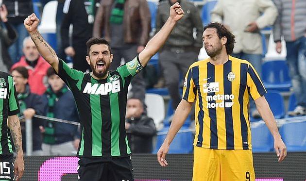 Сассуоло идет в Европу, Верона - в Серию Б, getty images