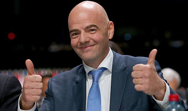 Джанни Инфантино, telegraph.co.uk