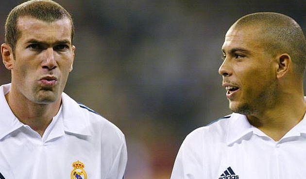 Зинедин Зидан и Роналдо, getty images