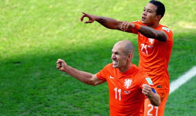 Арьен Роббен, Мемфис Депай, Getty Images