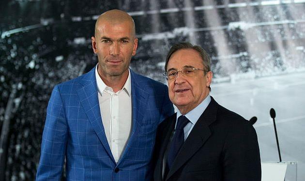 Зидан и Перес, Getty Images