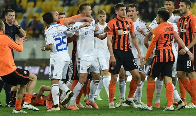 Фрагмент матча Шахтер - Динамо, 1927.kiev.ua