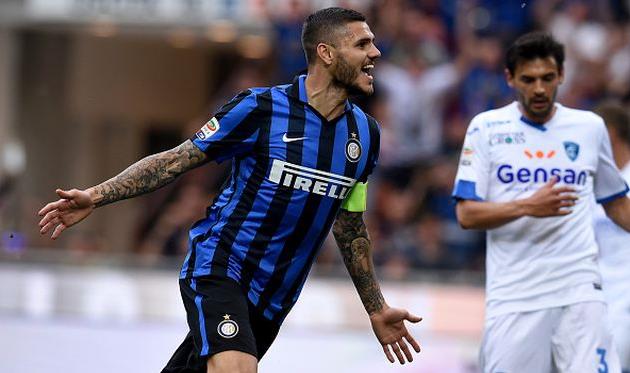 Мауро Икарди отметился 16-м голом в сезоне, getty images