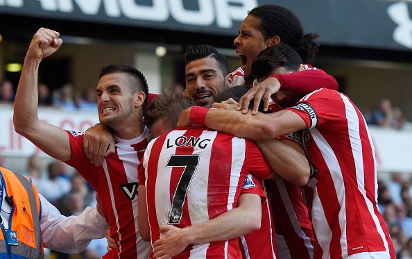 Радость игроков Саутгемптона, Getty Images