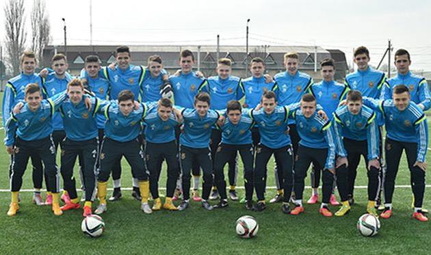 Сборная Украины U-16, ffu.org.ua