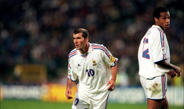 Зинедин Зидан и Тьерри Анри, Getty Images