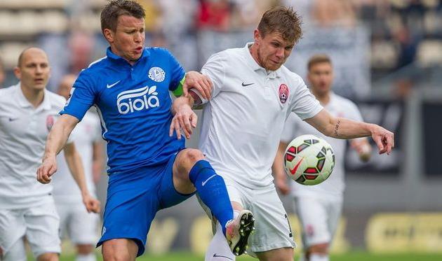 Руслан Ротань (слева), Фото Станислава Ведмидя, Football.ua