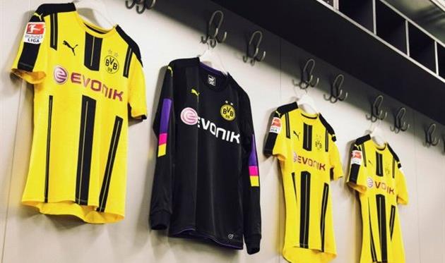 Боруссия представила домашнюю форму на сезон 2016/17