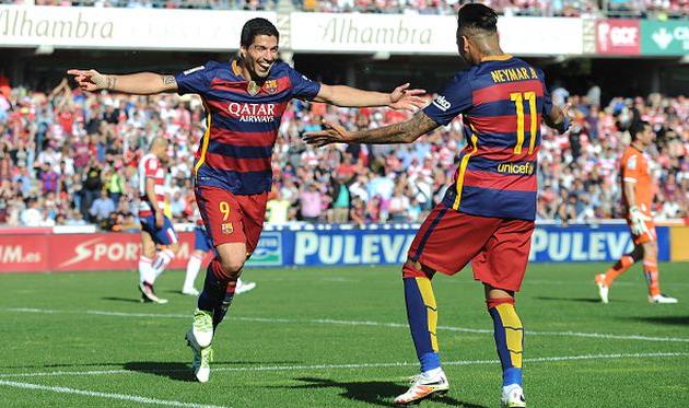 Луис Суарес, Неймар, Getty Images