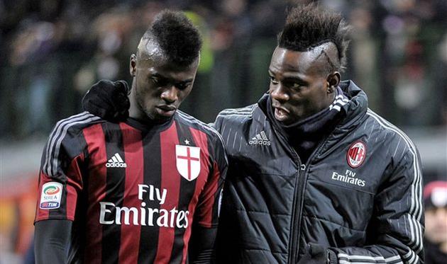 Мбайе Ньянг и Марио Балотелли, getty images