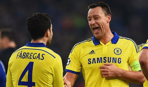 Сеск Фабрегас и Джон Терри, getty images