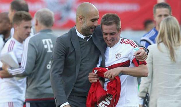 Хосеп Гвардиола и Филипп Лам, Getty Images