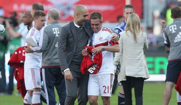 Хосеп Гвардиола и Филипп Лам, getty images