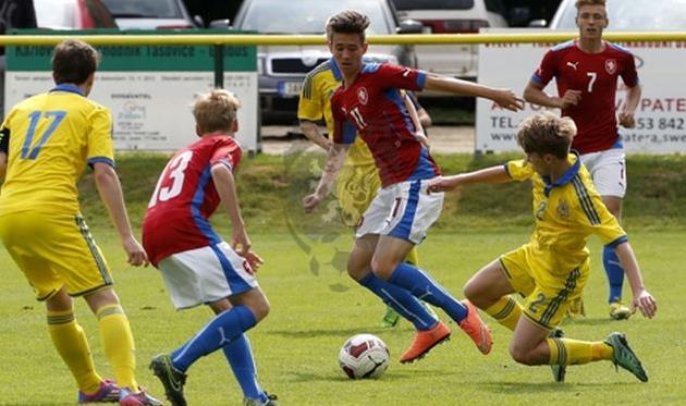 Чехия U-15 - Украина U-15, ffu.org.ua