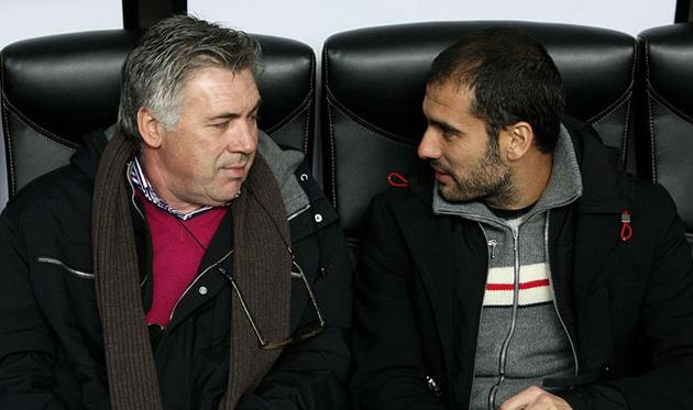 Карло Анчелотти и ХОсеп Гвардиола, 90min.com