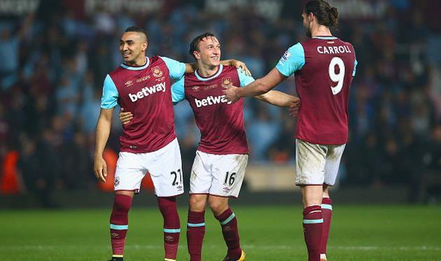 Димитри Пайе, Марк Нобл, Энди Кэрролл, Getty Images