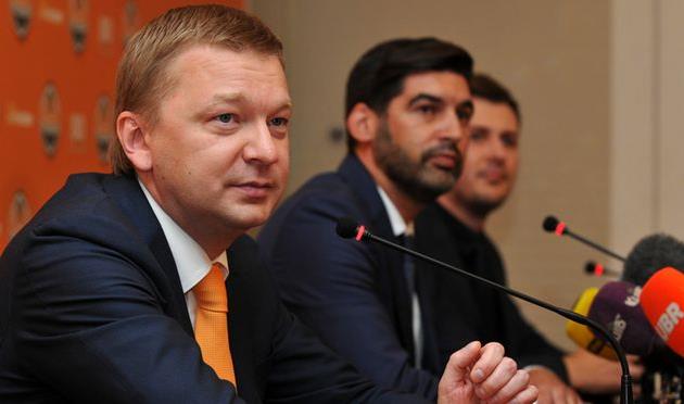 Сергей Палкин и Паулу Фонсека, shakhtar.com