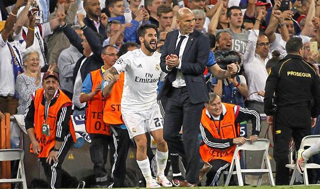 Зинедин Зидан и Иско, Marca