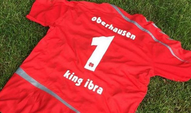 По крайней мере, футболка для Ибры уже готова, ROV