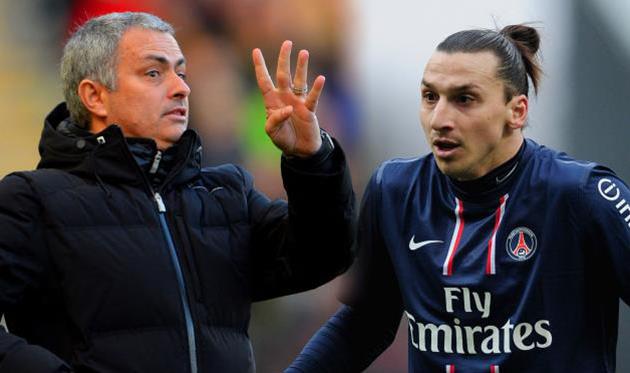 Жозе Моуриньо и Златан Ибрахимович, bleacherreport.net